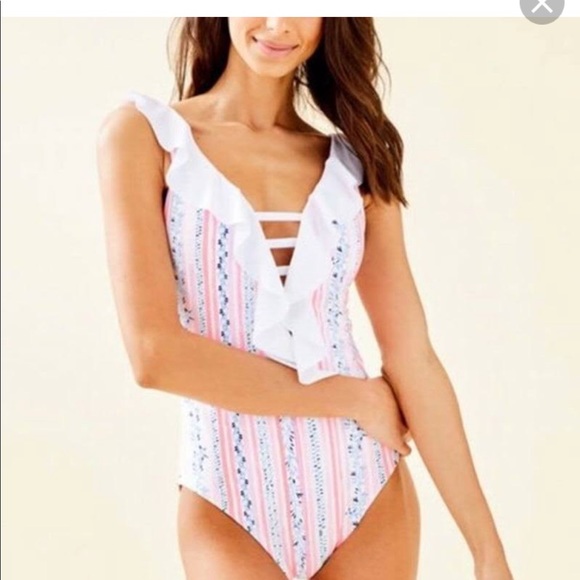 EUC LILLY PULITZER swimsuit - Picture 5 of 8